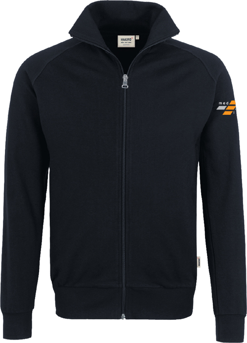 HAKRO Sweatjacke College 606 Medlog Dispo